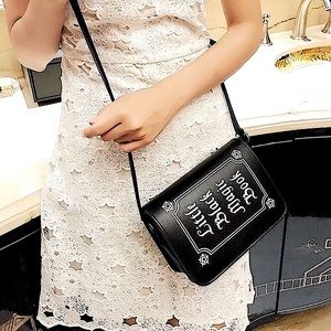 Little Black Magic Book purse 🔮